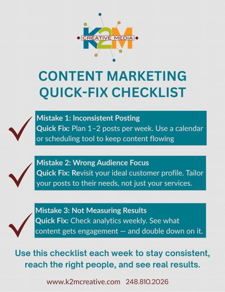 Avoid the 3 Biggest Content Marketing Mistakes